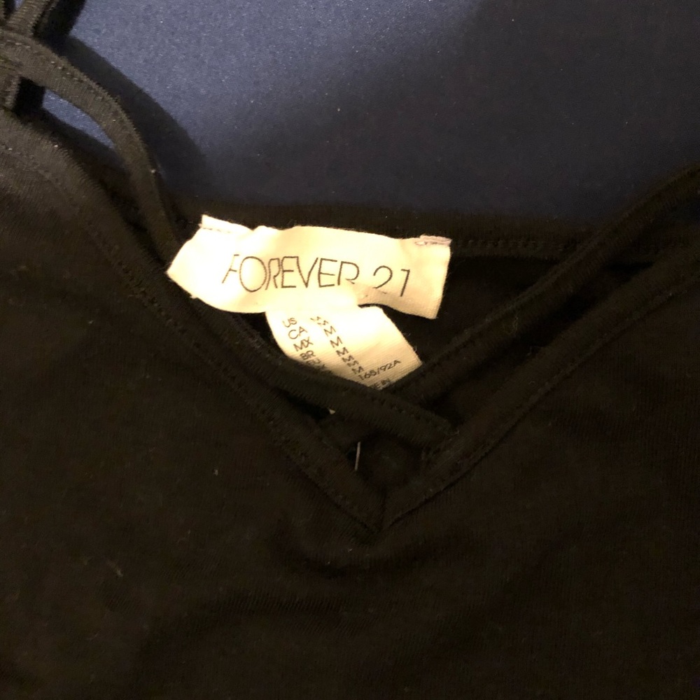 Black Forever 21 Tank Top